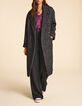 I.Code black camouflage print blouse color-6