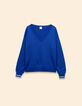 Pull bleu tricot fin I.Code-6