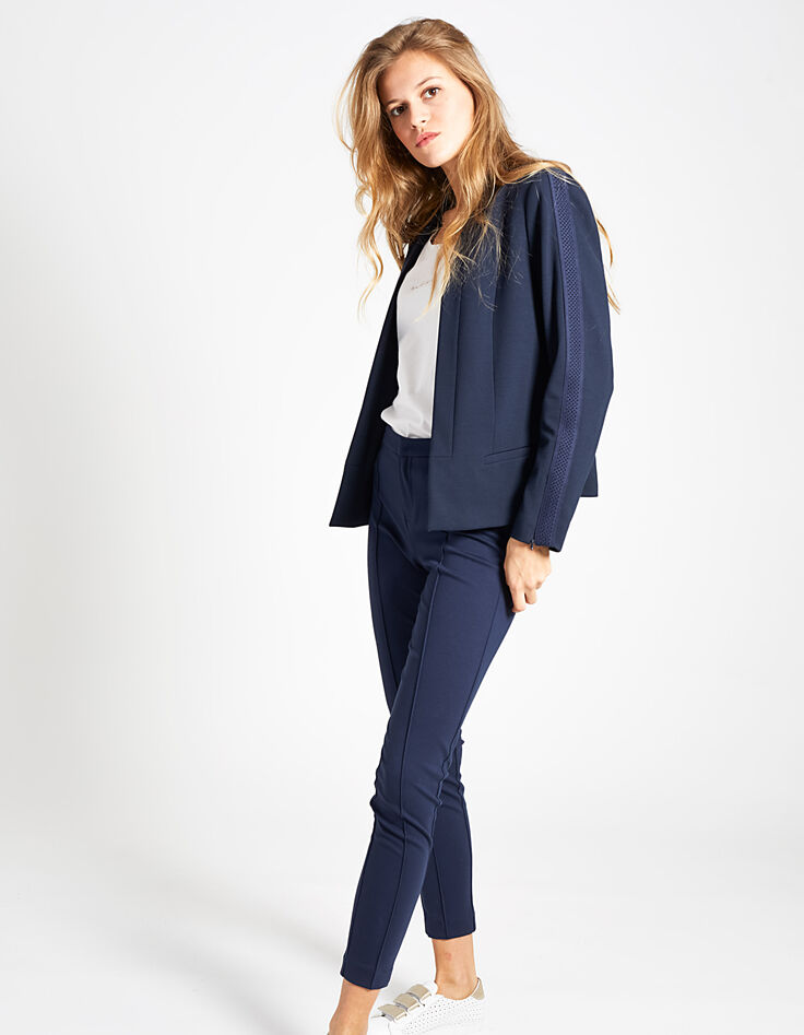 I.Code navy Milano knit treggings-6 I.Code navy Milano knit treggings-6