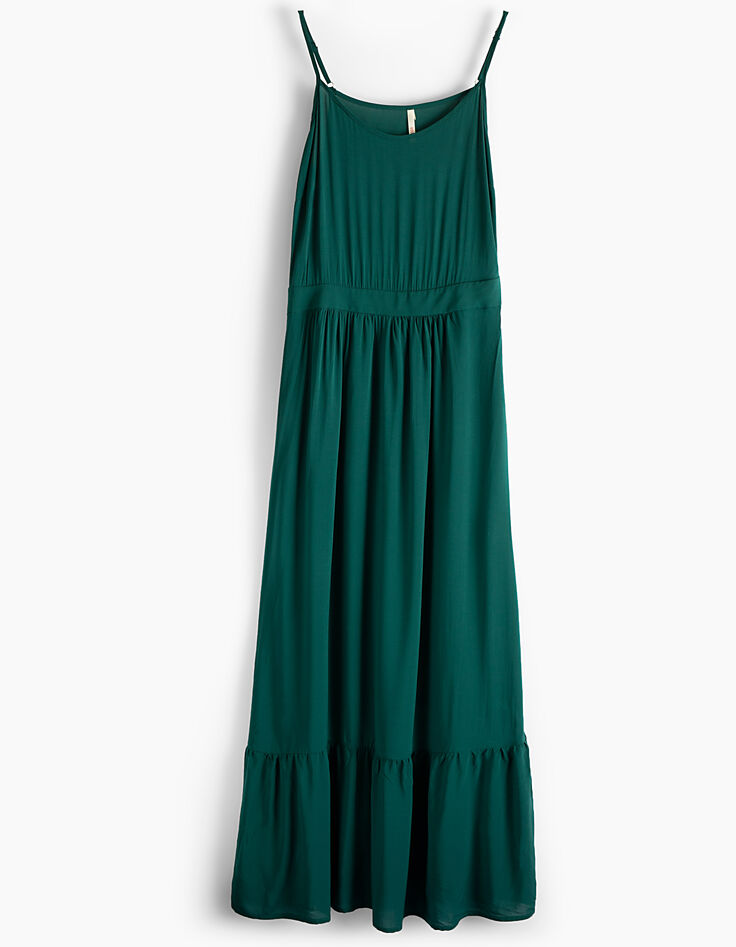 Robe longue émeraude 2 en 1 I.Code-7