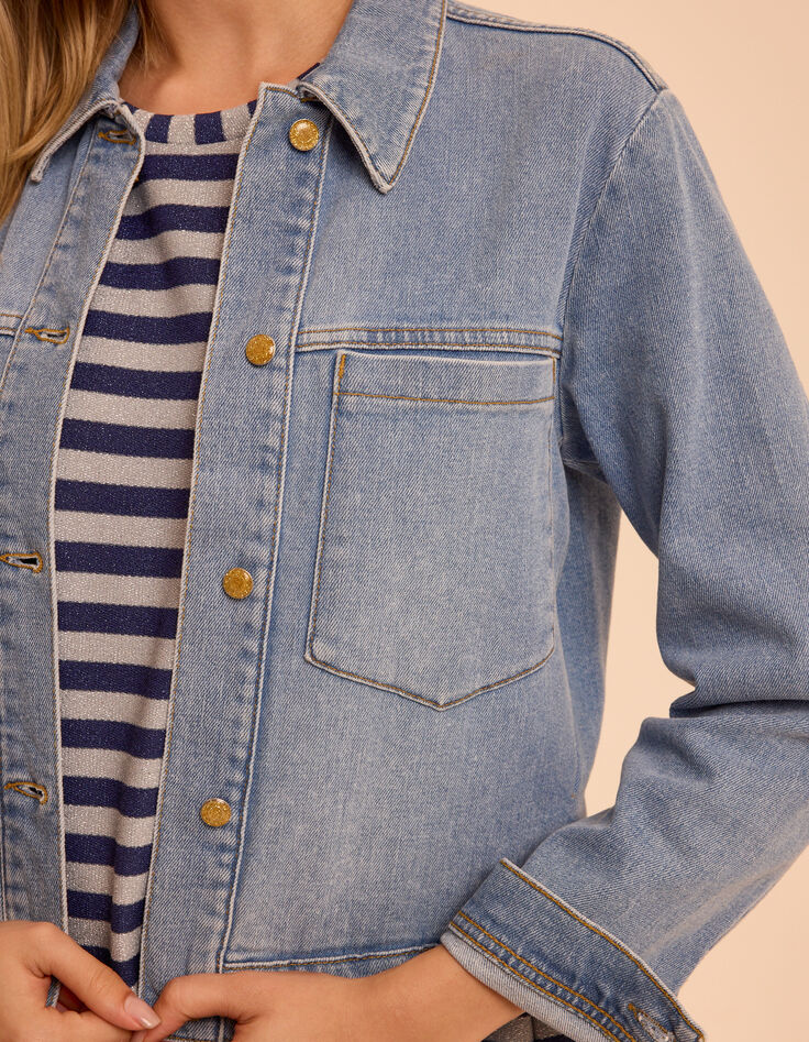 I.Code blue denim jacket-6