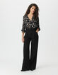 Schwarze, weite Damen-Jeans P&eacute;n&eacute;lope-1