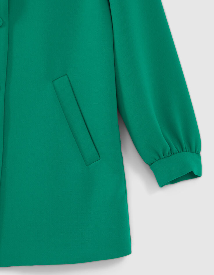 Groene jas niet-gevoerd I.Code-3 Groene jas niet-gevoerd I.Code-3