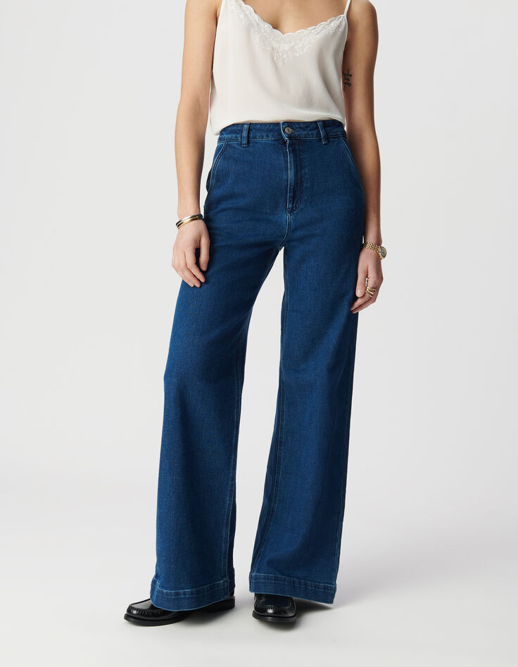 Damenjeans medium blau-2