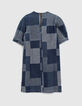 Vestido vaquero azul patchwork I.Code-4