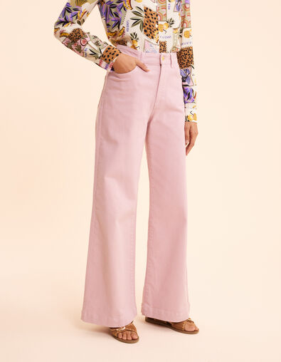 I.Code pink flare jeans
