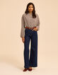 Camel blouse seersucker vichymotief I.Code-8