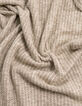 Beiges Herrenpoloshirt, Lochstrick-7