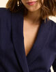 Veste de costume marine faux-uni I.Code-5