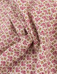 Top écru imprimé fleurs indiennes roses I.Code-8