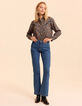 I.Code blue drop front-look flared jeans MARIE-3