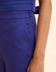 Pantalon large bleu pailleté I.Code-5