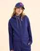 Veste de jogging indigo maille nid d'abeille I.Code-3