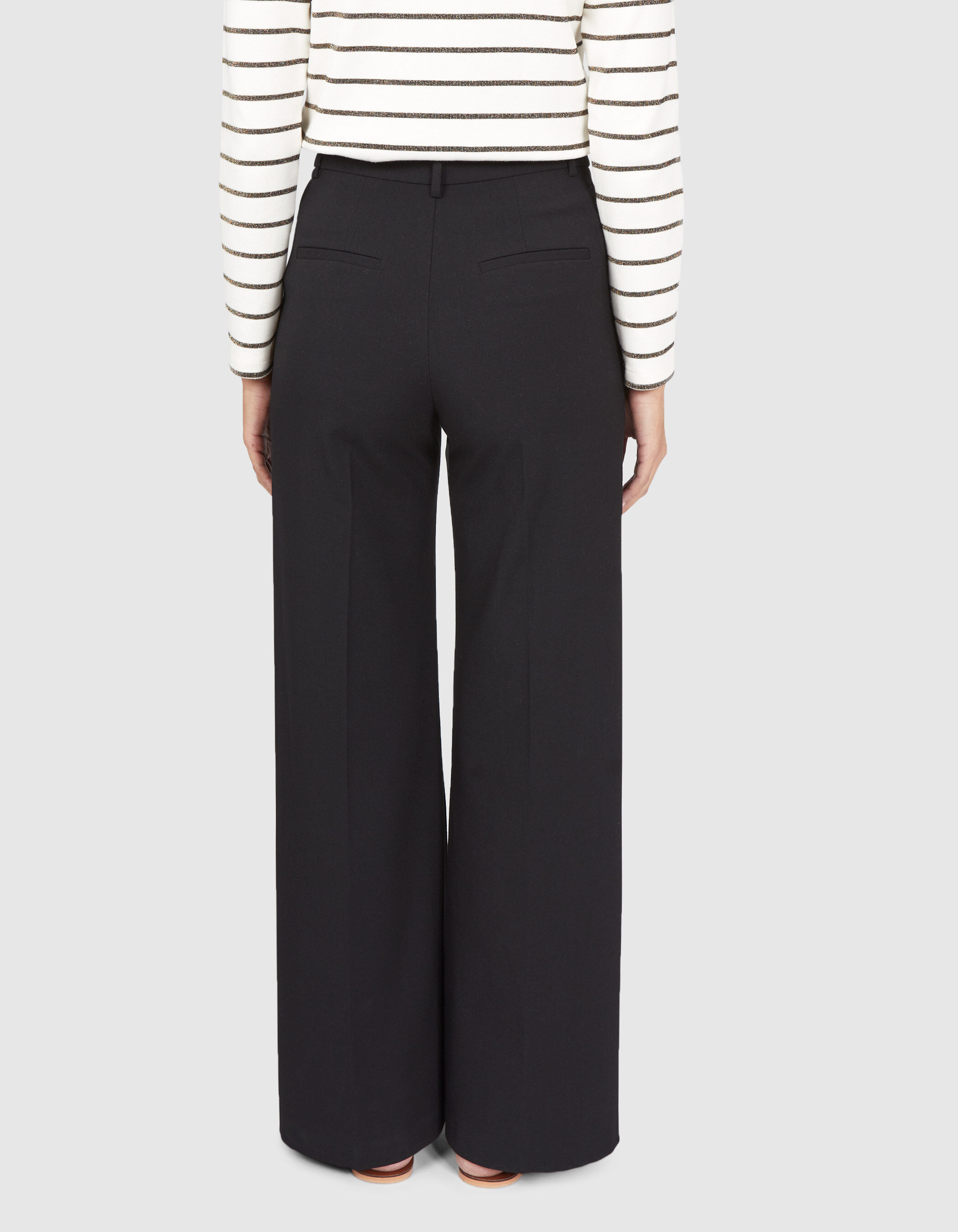 Slim Trouser Pants In Ponte Knit - Oxford Navy Blue | NYDJ