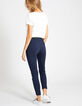 I.Code navy Milano knit treggings-4
