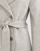 Hell maulwurfbrauner Damen-Trenchcoat-4