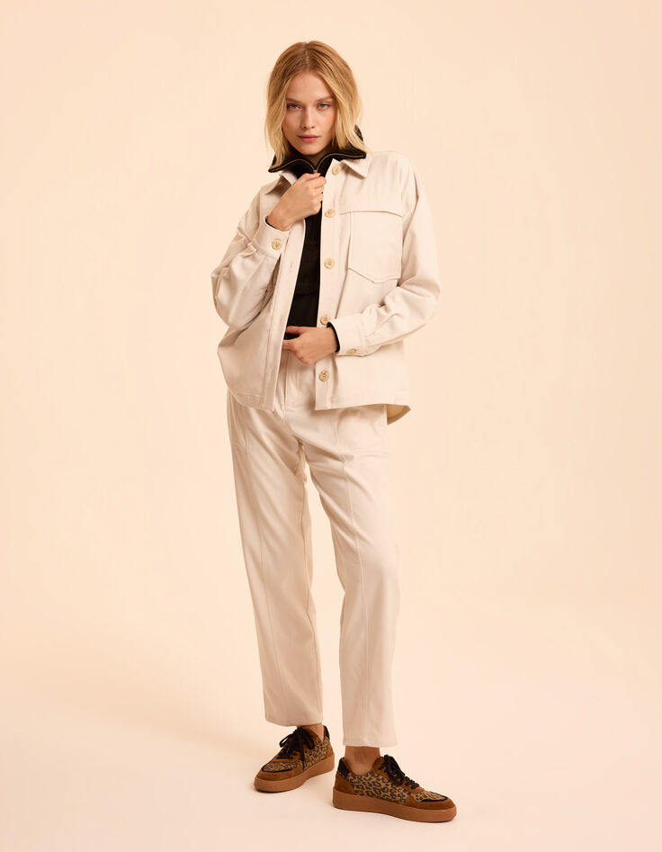 Pull noir tricot fin I.Code-8