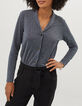 Combinaison noire et night blue pailleté I.Code-2