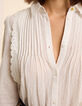 Witte hemdblouse frontje plooien en broderie anglaise-5