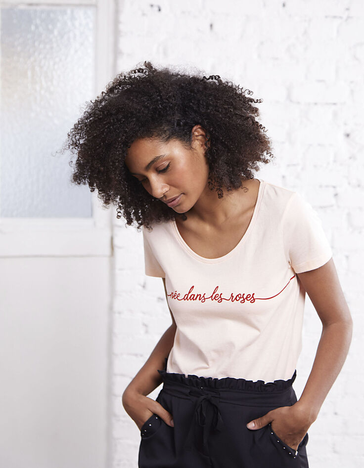 Tee-shirt rose I.Code-5