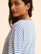 Matrosenjacke blau silbern gestreift Herzstick I.Code-3