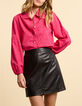 Magenta overhemd broderie anglaise I.Code-1 Magenta overhemd broderie anglaise I.Code-1
