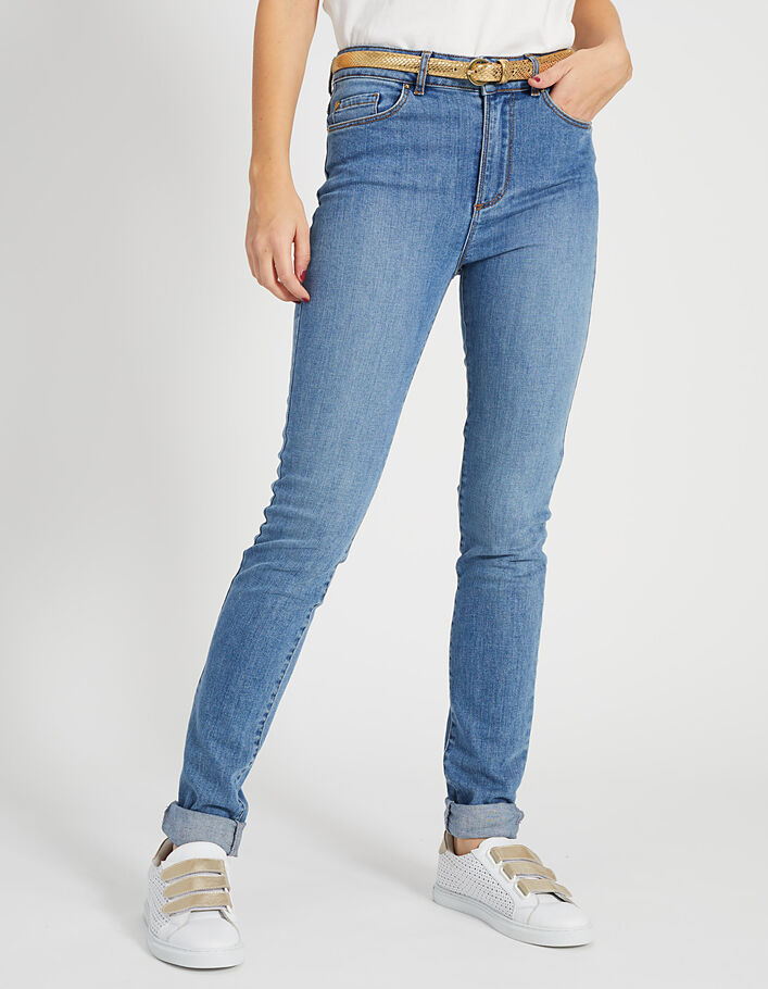 Authentieke slim fit jeans, hoge taille I.Code - I.CODE