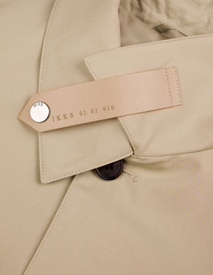 Trenchcoat beige bi-material f&uuml;r Herren-8