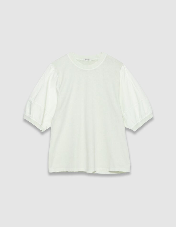 Gr&uuml;nes Damen-Shirt aus Biobaumwolle in &Uuml;bergr&ouml;&szlig;e-6