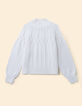 I.Code ecru cable knit sweater-7