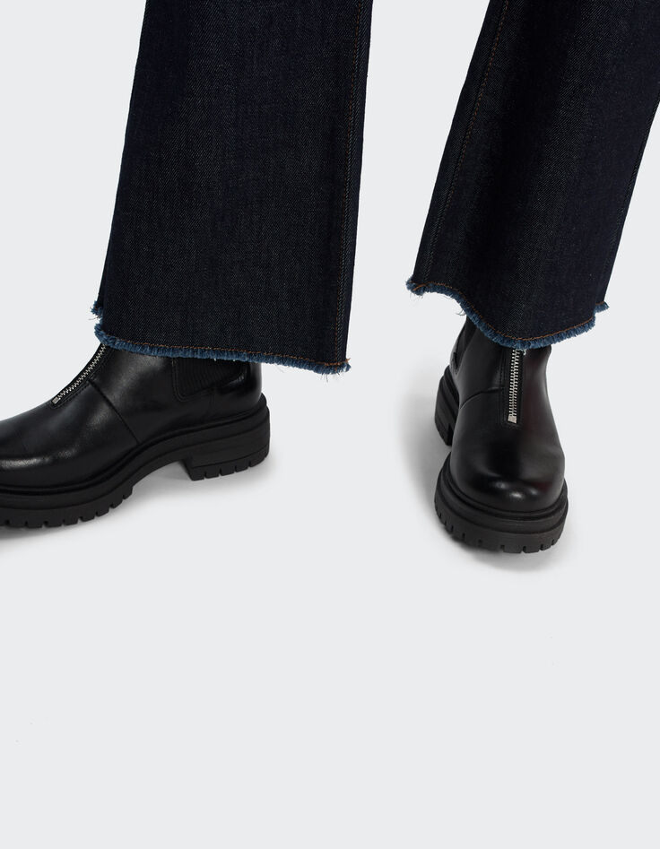 jean flare brut femme