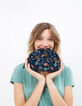 Pochette marine imprimé parasols I.Code-5