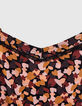 Top lencero negro estampado corazones diseño I.Code-2