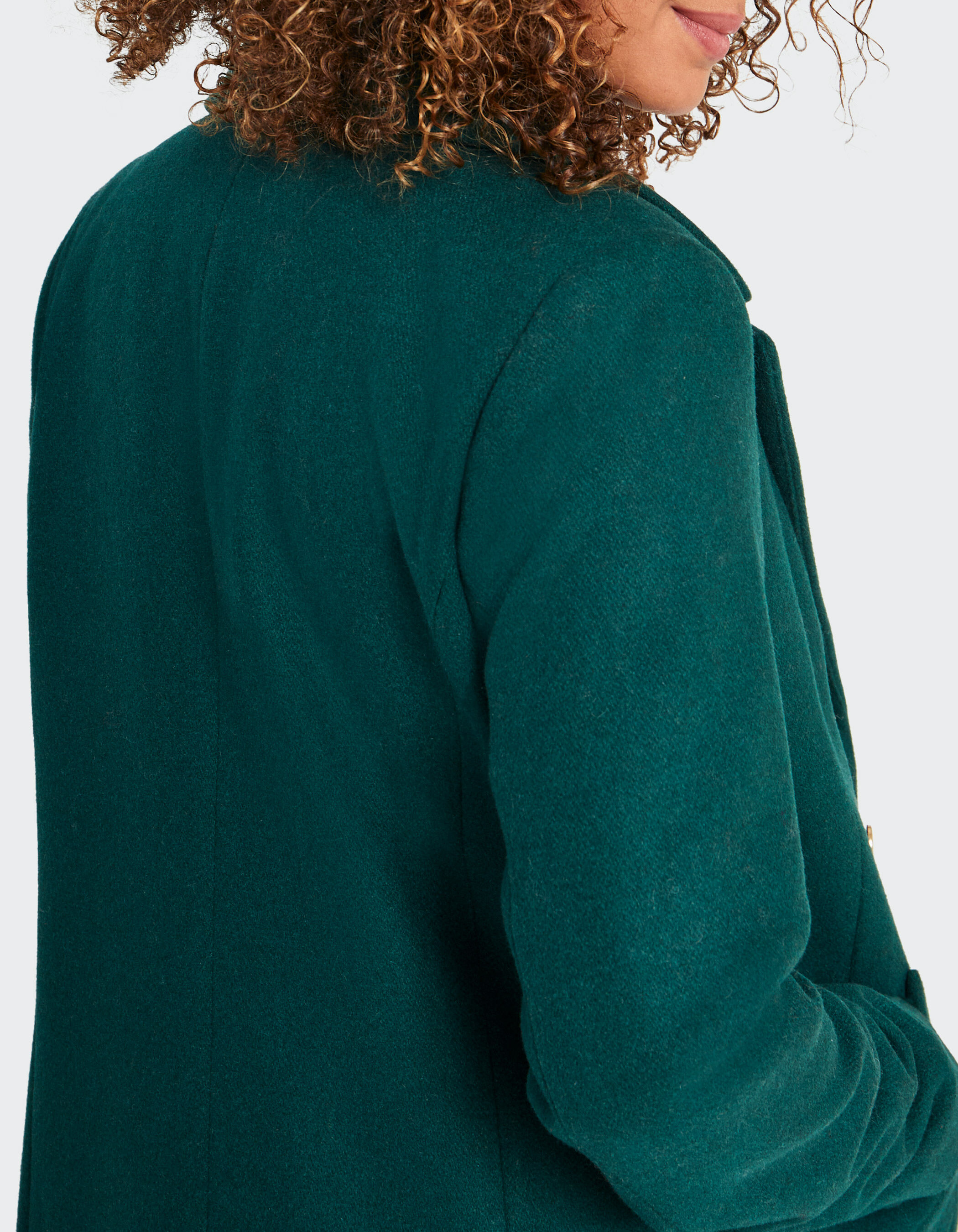 Manteau vert esprit top