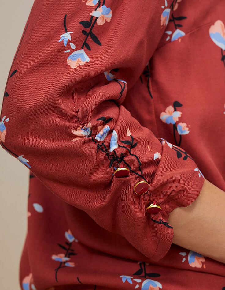 Blouse imprimé floral I.Code-4