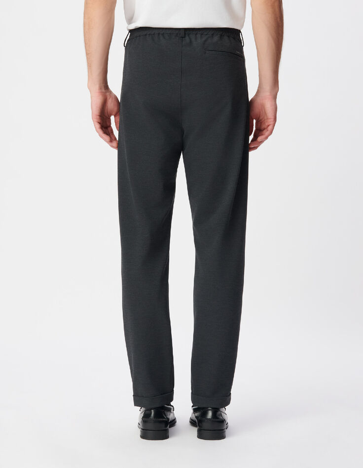 ULTRA MOBILITY Herren Anzughose aus grauem Mesh-3