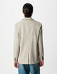 Chaqueta de traje beige para Mujer-4