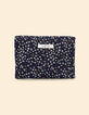 Clutch estampado floral micro leo morado I.Code-4