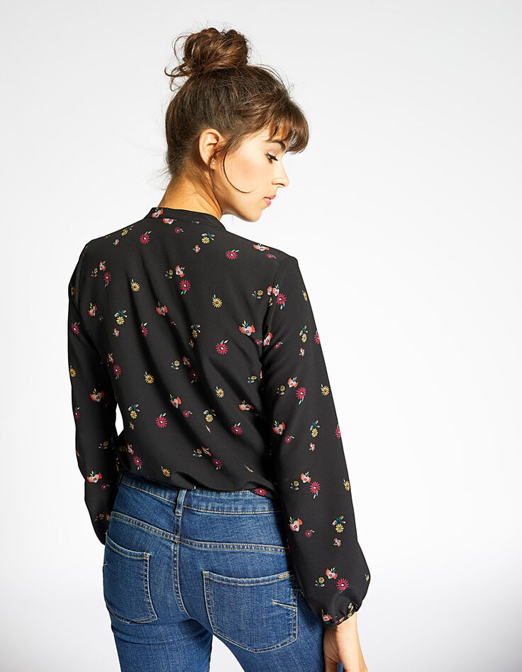 Top I.Code mit Blumen-3