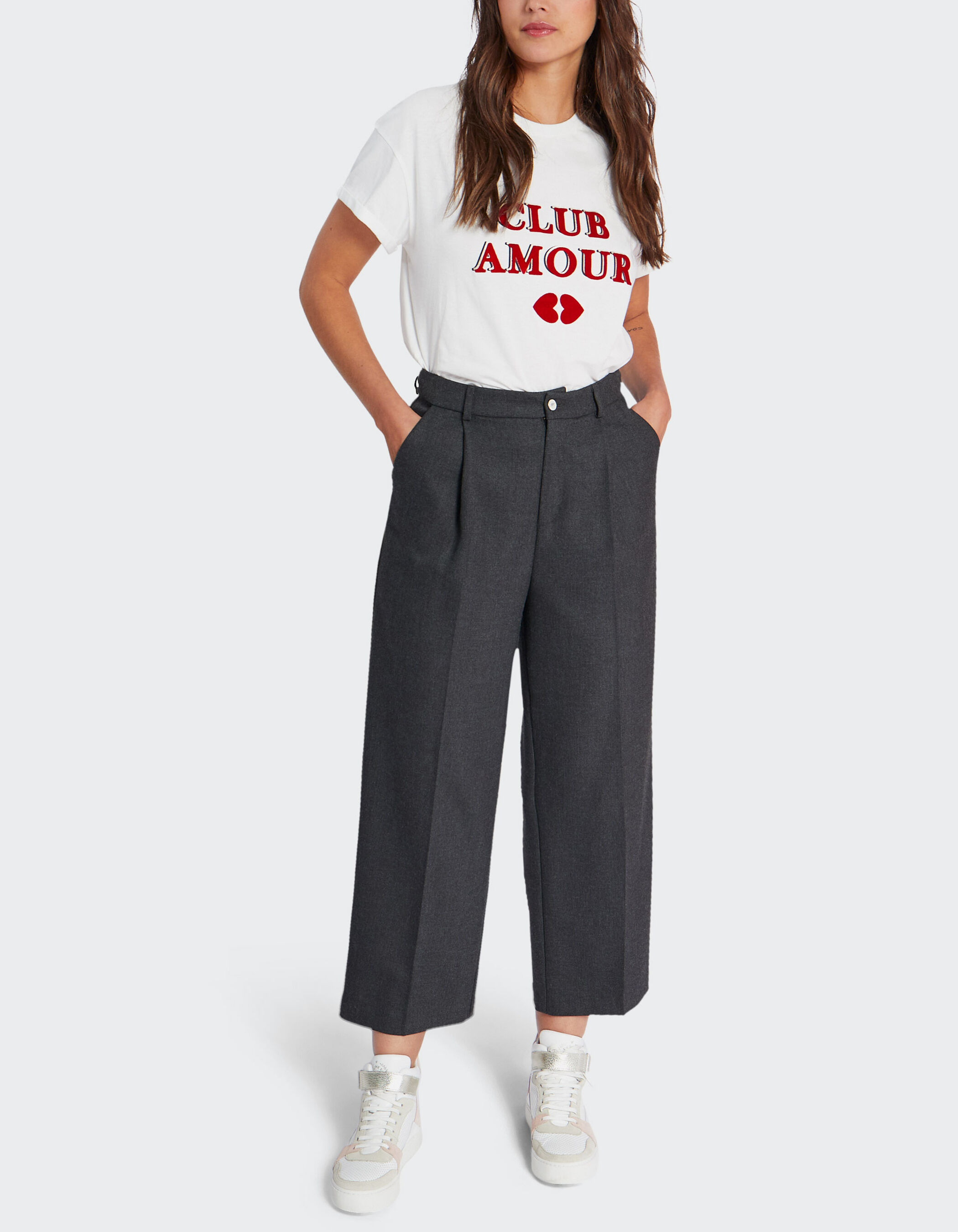 パンツ 25SS SHORT TROUSER / CHARCOAL アンサーフォー / 4ポケットショートパンツ02（Charcoal Gray） – Run