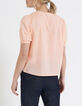 Water pink top met bloemknopen I.Code-2