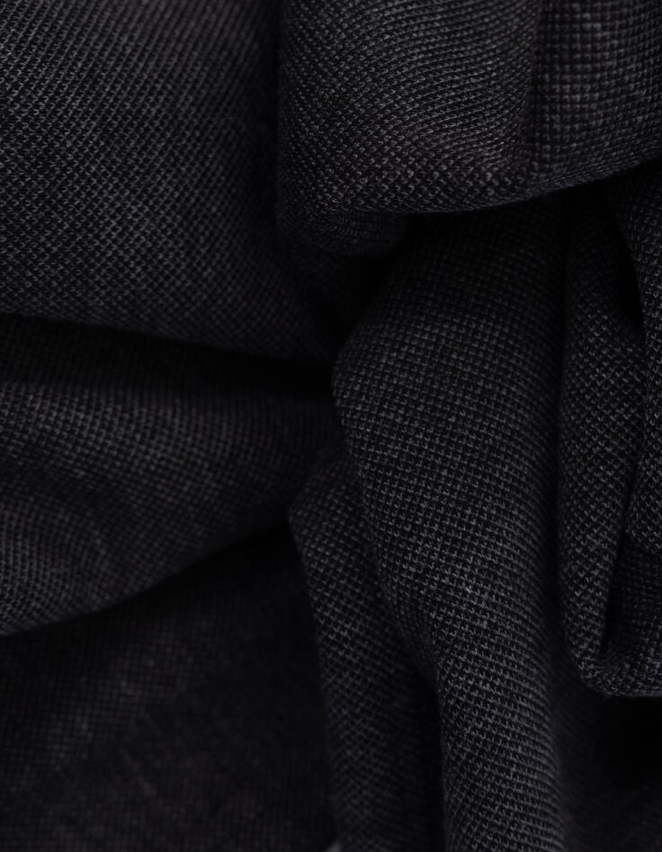 Pantalon de tailleur gris maille faux-uni I.Code-7 Pantalon de tailleur gris maille faux-uni I.Code-7