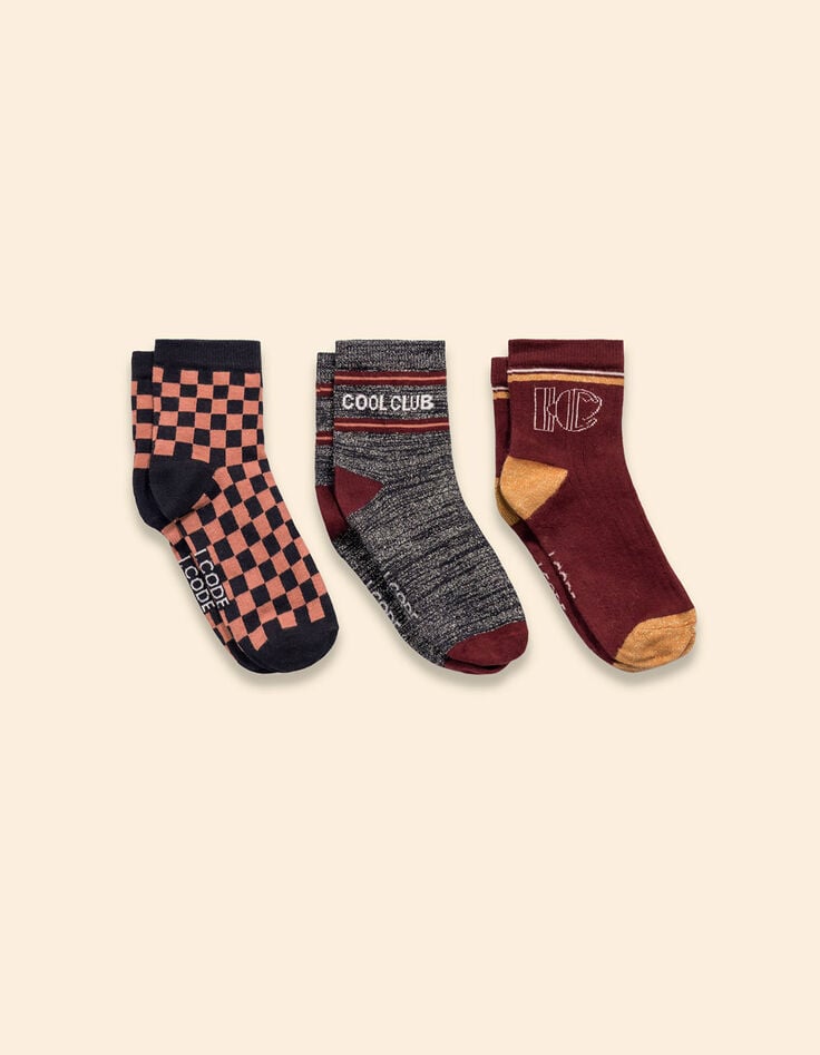 Calcetines con estampado de fantasía I.Code-2 Calcetines con estampado de fantasía I.Code-2