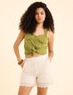 Shorts crudo encaje I.Code-1