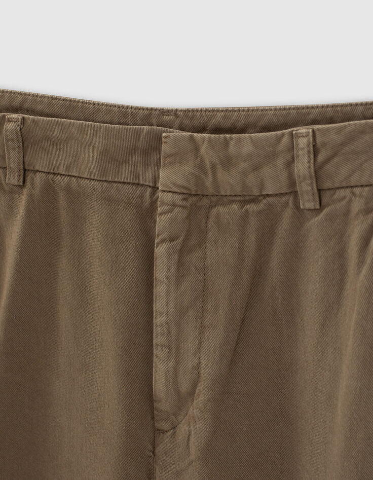 Pantalon battle kaki à bas élastiqués I.Code-2