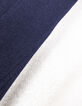 I.Code navy fur-lined woolcloth short coat-8