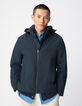 Herren WATERPROOF Marinejacke mit abnehmbarer Kapuze-1