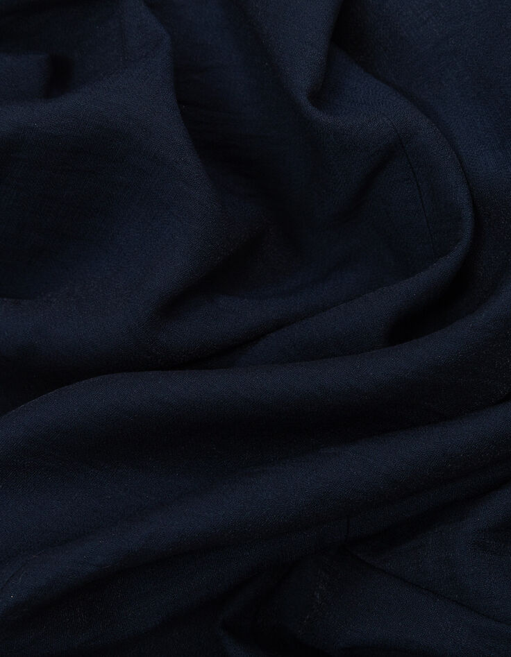 Robe marine effet drapé côté I.Code-9