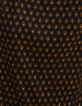 Robe noire imprimé floral cœur I.Code-8