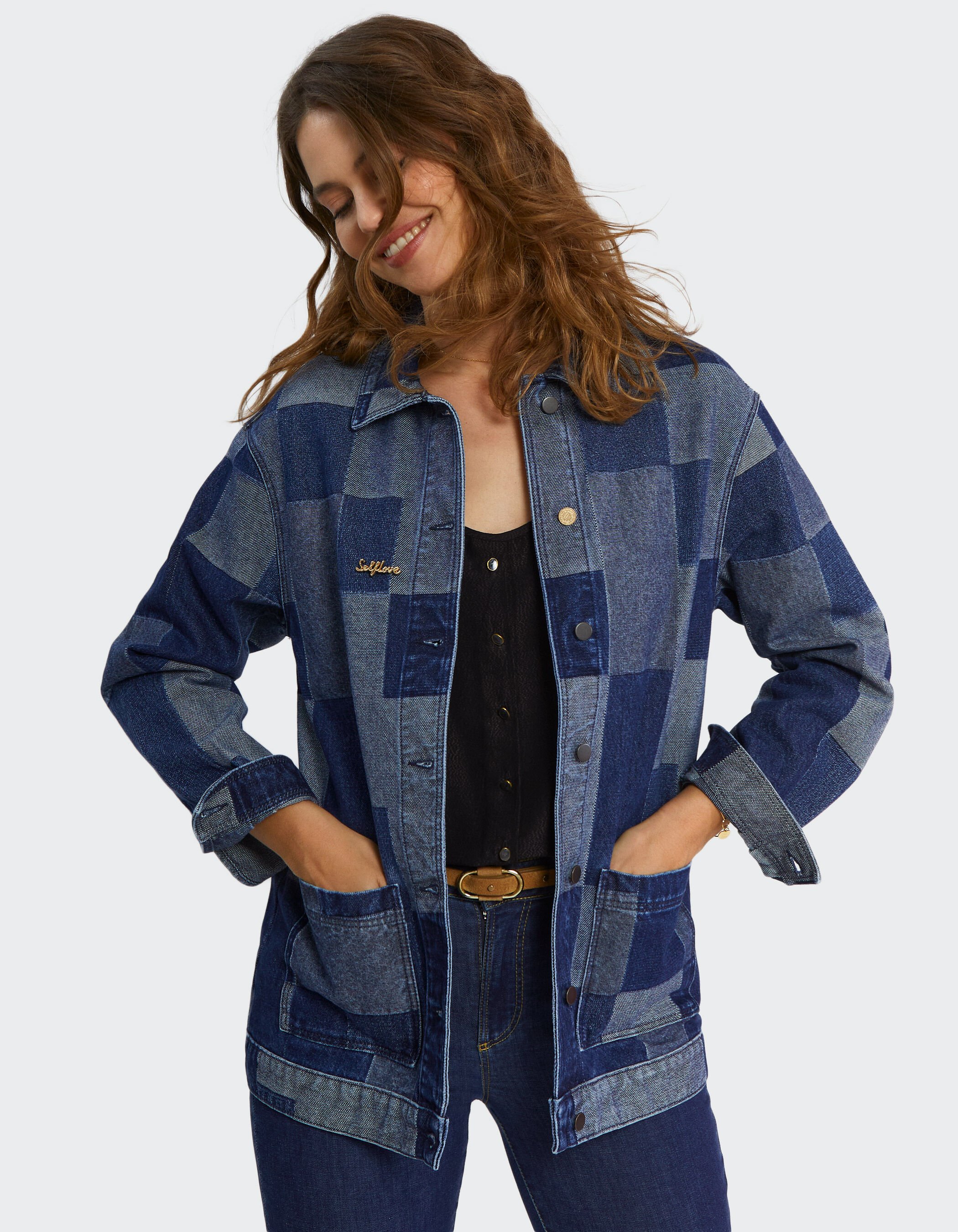 Esprit on sale patchwork coat